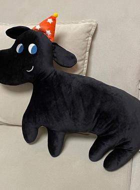 BIBIG的杂货铺可爱ins软萌皮皮搞怪腊肠狗狗抱枕午睡枕女生日礼物