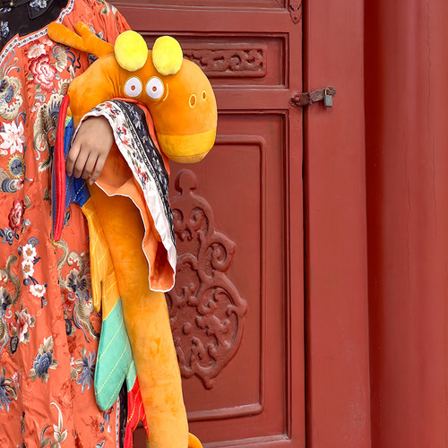 【沈阳文创】木都里沈阳故宫文创祥龙抱枕玩偶毛绒玩偶送礼物