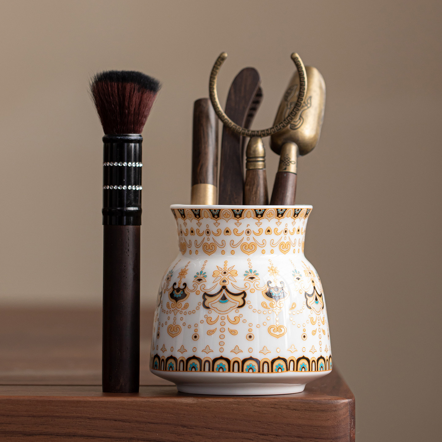 羊脂玉白瓷茶道六君子套装功夫茶具配件泡茶用品家用茶夹茶刀茶筒,餐饮具,茶道/零配,淘宝优惠券,粉丝福利购,淘宝优惠卷