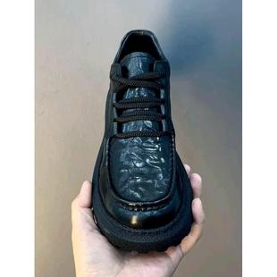 男士 新品 纯皮加绒保暖休闲舒适男鞋 时尚 帅高级感 6688 个性 6秋冬季