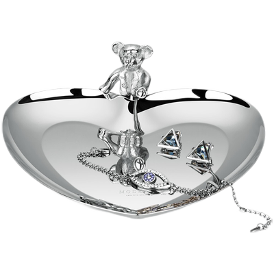 modern不锈钢摆件客厅金属果盘