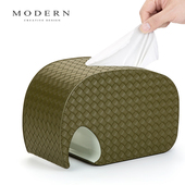 摩登MODERN轻奢北欧风创意吉象纸巾盒抽纸盒家饰摆件家居乔迁礼品