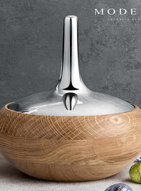 摩登MODERN轻奢北欧洋葱头干果糖果置物收纳盒茶叶收纳罐乔迁礼物