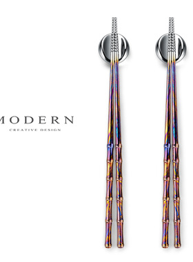 摩登MODERN钛大马仕革筷子贵金属装轻奢家用高档餐具乔迁新婚礼品