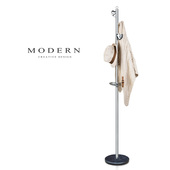 摩登MODERN心心相印衣帽架轻奢创意卧室落地样板房装 饰摆件礼品