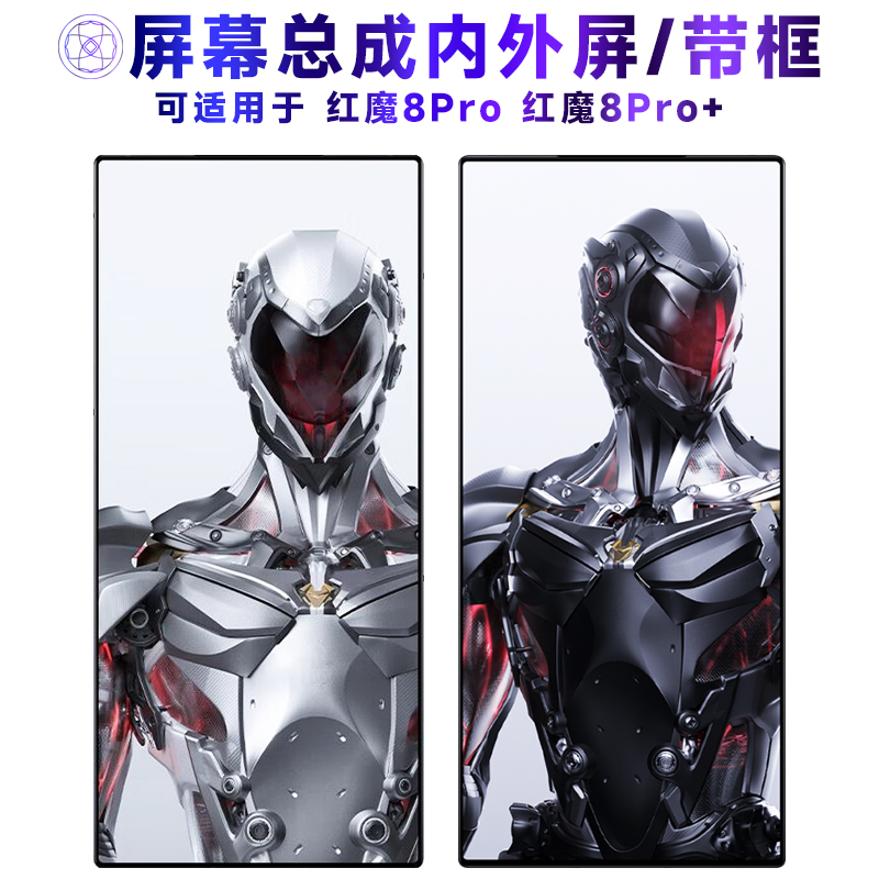 繁神屏幕总成适用于红魔8pro+