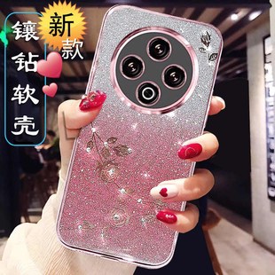 全包奢华透明保护套oo闪钻网红高级感 防摔V25016A硅胶软外壳华v1v0丫500 适用于vivoy500pro新款 5G手机壳女款