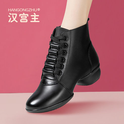 女广场舞鞋2021新款黑色