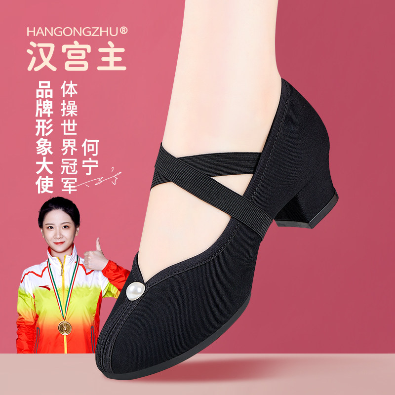 新款形体训练鞋室内外教师鞋图片