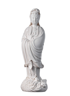 陶瓷摆件渡海观音佛像供奉