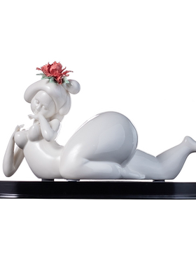 陶瓷摆件唐韵侍女天香美女人物