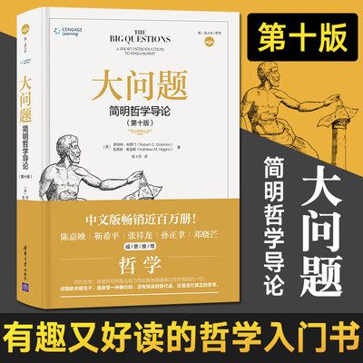 大问题 简明哲学导论 第十版 罗伯特 所罗门 凯思林·希金斯 悦读人生 外国哲学问题研究 生活的哲学 人生哲学入门书经典书籍