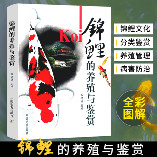 精装 养殖与鉴赏 繁殖与选育营养需求与饲料锦鲤常见病和防治对策名贵水产观赏鱼类养殖技术大全世界热带鱼图鉴书籍 锦鲤