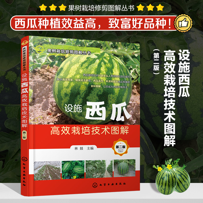 西瓜种植书籍 棚室西瓜 西瓜嫁接育苗连作培育书籍 西瓜高产稳产技术