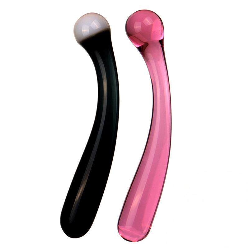 Glass-made femalemasturbation toy fake phallus adult product