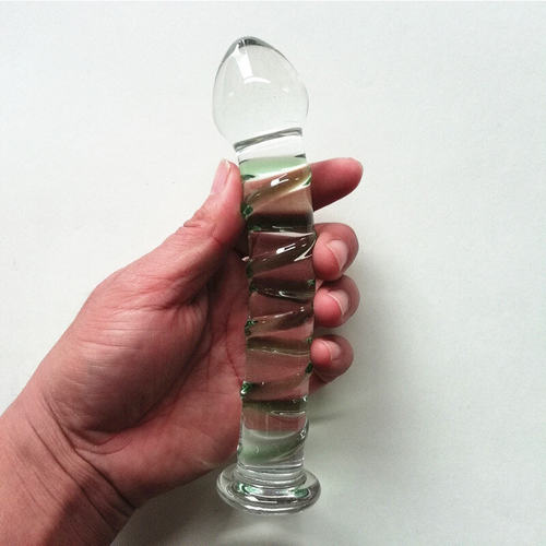 Glass dildo, anal plug, male and female sex toys, sexual to