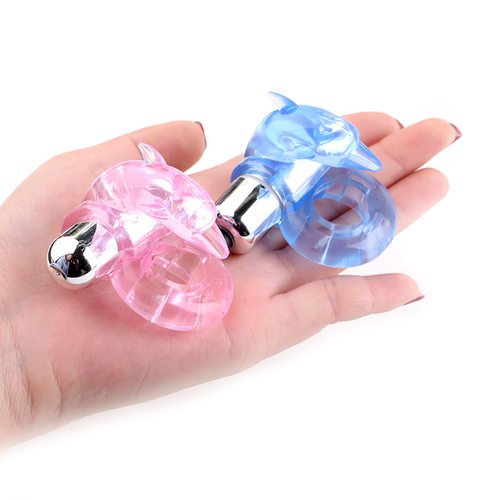 Dolphin Vibration Lock Essence Ring Couple Resonance Clitor