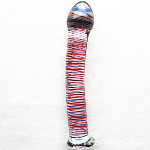 Glass-made femalemasturbation toy fake phallus adult product
