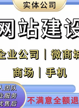 公司网站建设网页设计制作企业公司做外贸网站模板定制开发一条龙