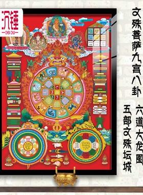 文殊菩萨九宫八卦大威德