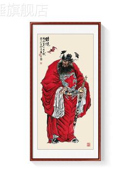 新款钟魁神像画镇宅农村