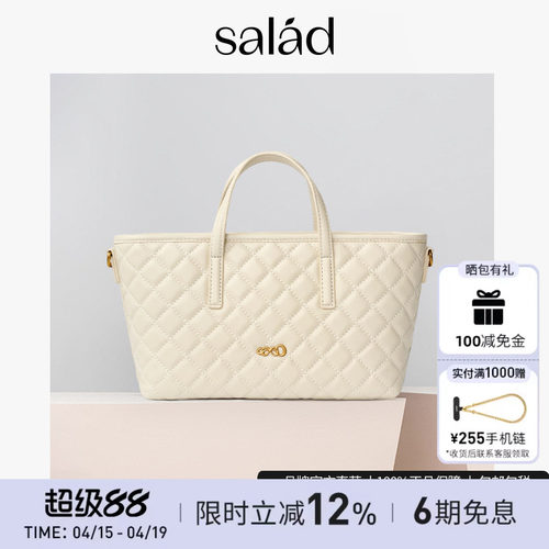 通勤托特包真皮单肩包小众设计