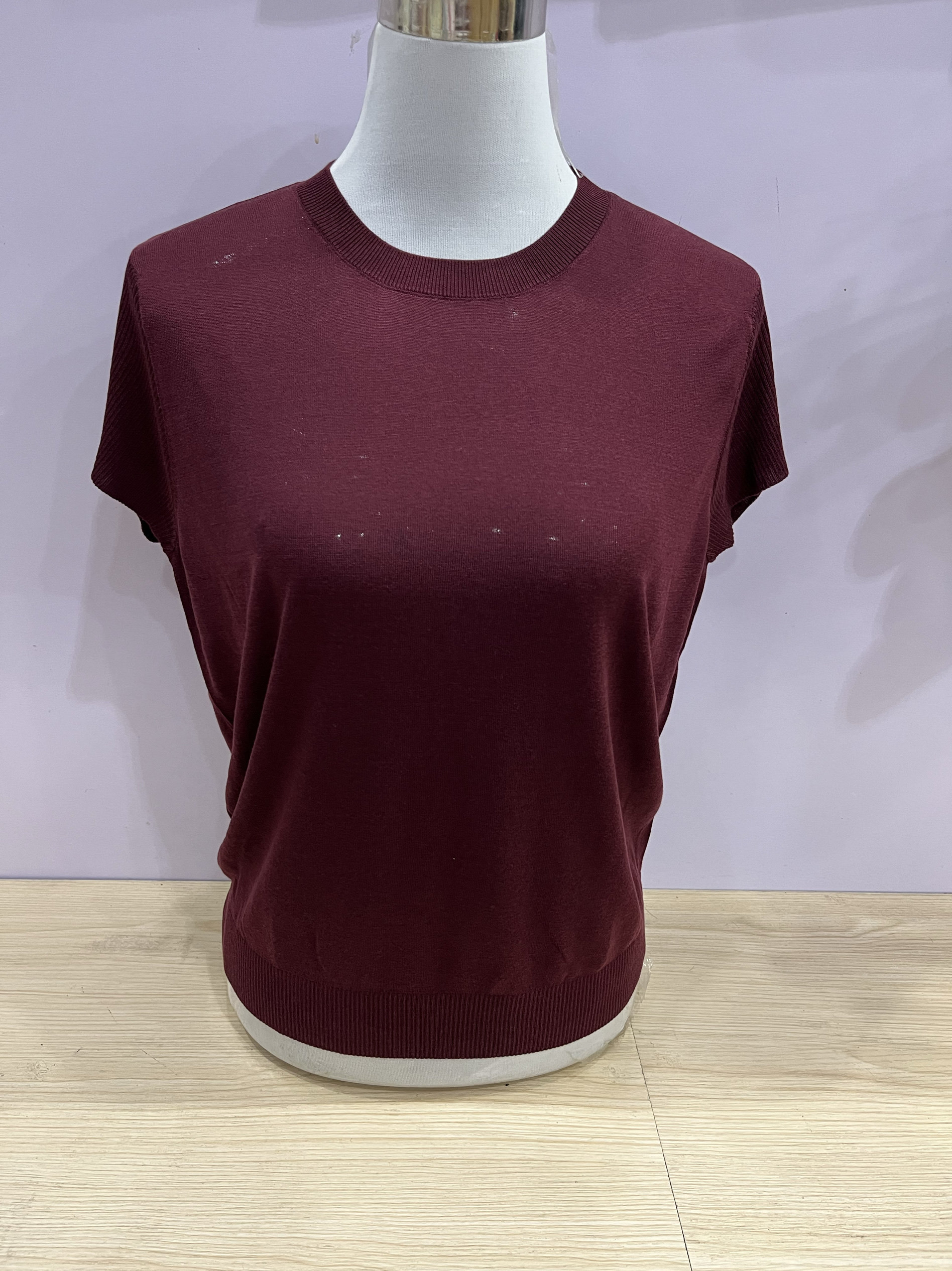 特价正品双鹿2026女秋季舒适透气天丝纯色无袖套头针织