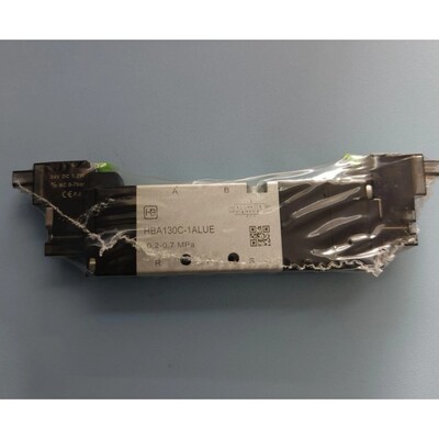 现货亨博气动电磁阀控制器单双电控二位五通 HBA130C-1ALUE