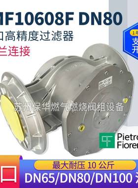 原装菲奥天然气过滤器10607F DN65/80法兰3寸燃烧机锅炉配套滤芯