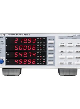 青智电参数测试仪8710C/8718C 单相数字功率计8716B1 8720 8730C