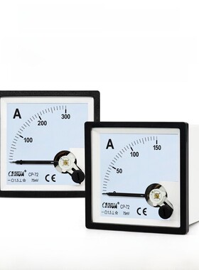 华伟CP-72直流电流表DC5A10A15A20A直通输入75mV30A50A75A100A300