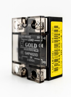GOLD固态继电器SAP4820D直流控交流20A SSR-20DA CDG1-1DA CE UL