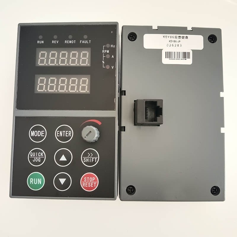 CHINSC变频器面板SVF-G7变频器S200系列变频器面板KEY-86-JF全新