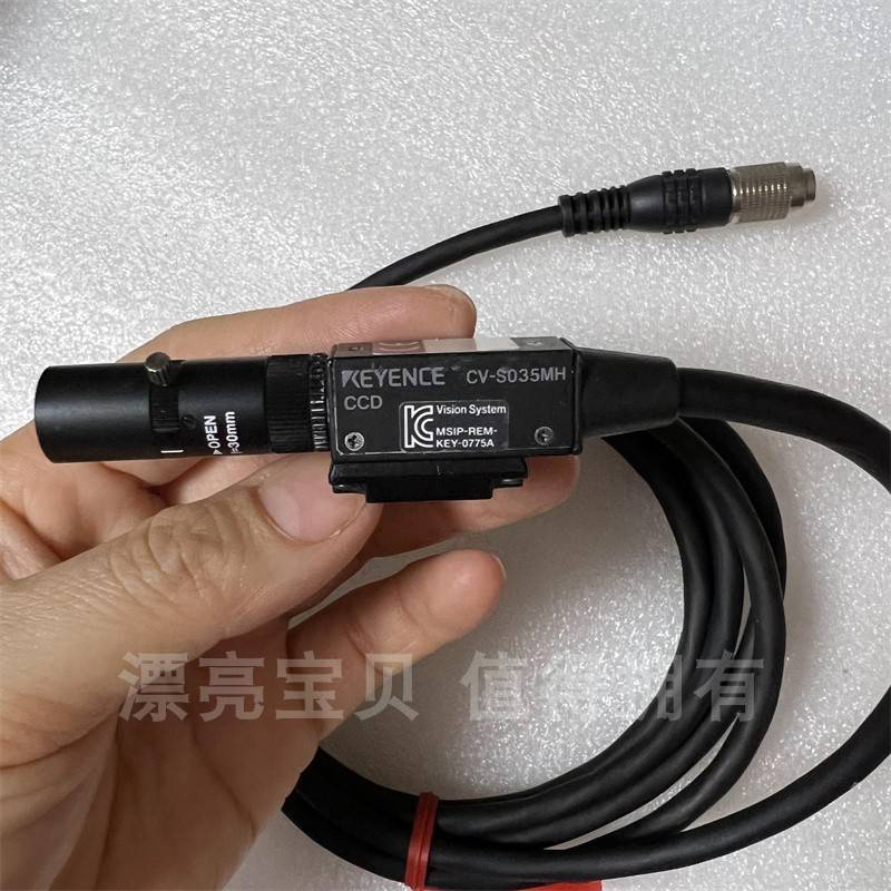 基恩士 CV-S035MH 实拍KEYENCE 正品CV-S035MU 视觉系统 黑白相机
