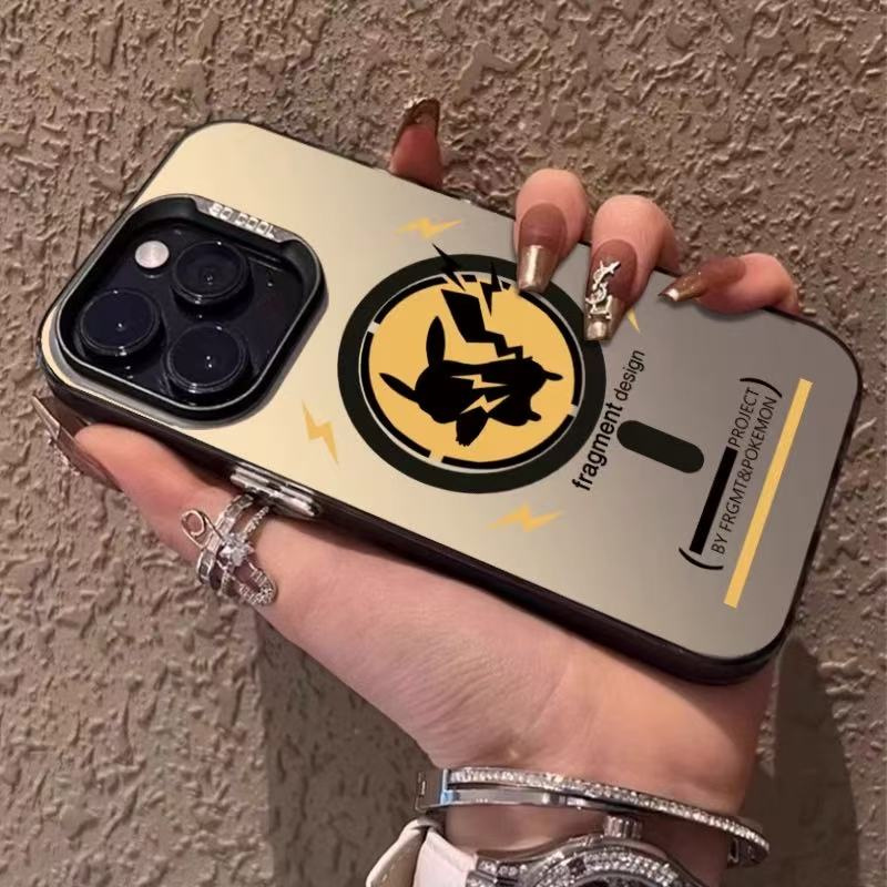 卡通可爱皮卡丘磁吸手机壳