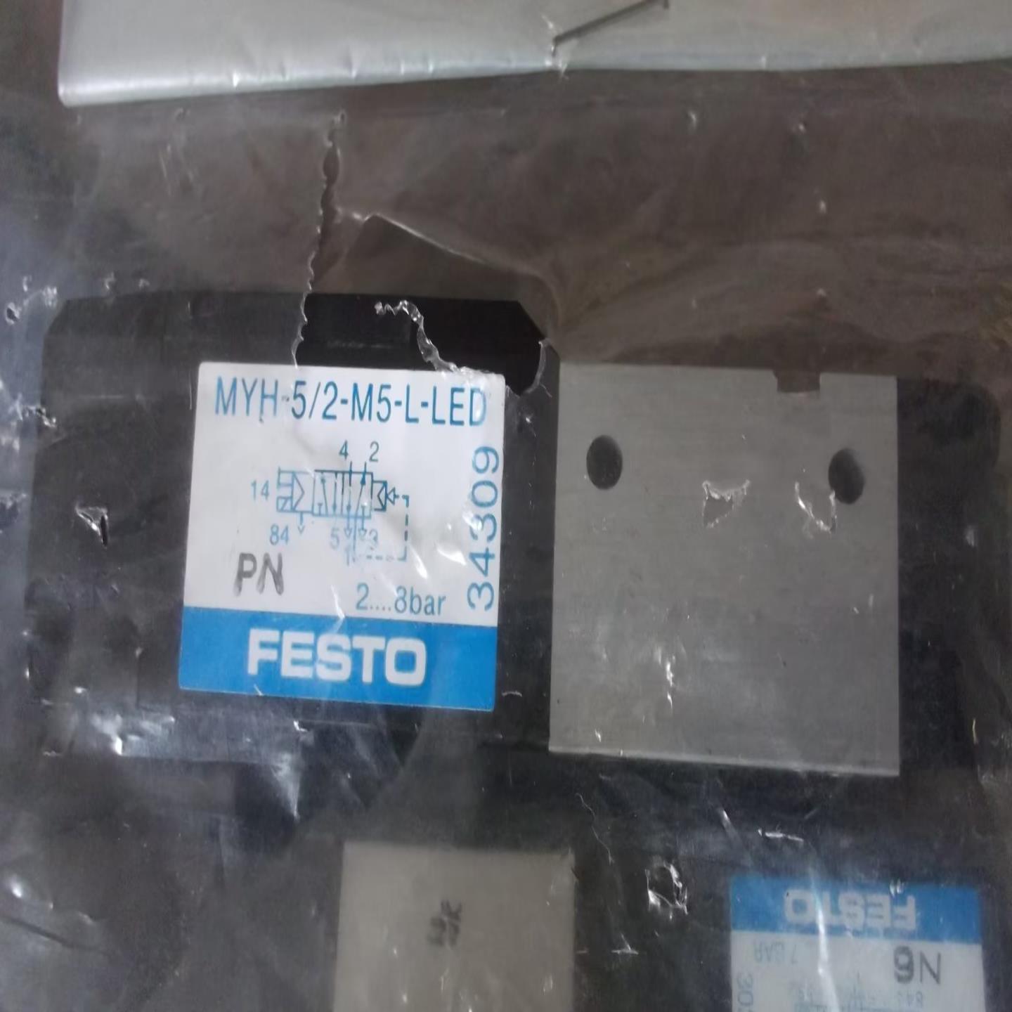 隆兴现货FESTO正品全新原装电磁阀MYH-52-M5-L-LED 34309*