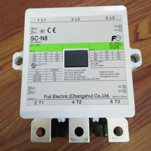 隆兴现货原装正品常熟富士接触器SC-N8 AC220V  DC220V现货*