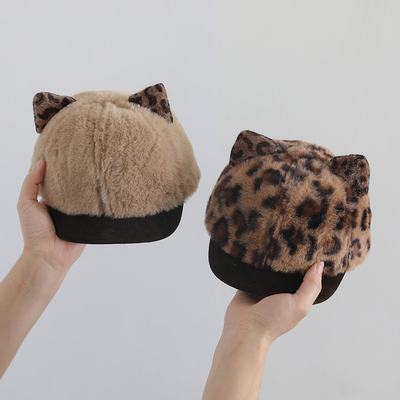 宝宝鸭舌帽秋冬季保暖