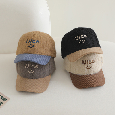 儿童帽子春秋男童鸭舌帽