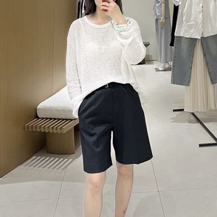 5A-专柜正品edition2025夏季腰带西装短裤EBE2SOT014-1499