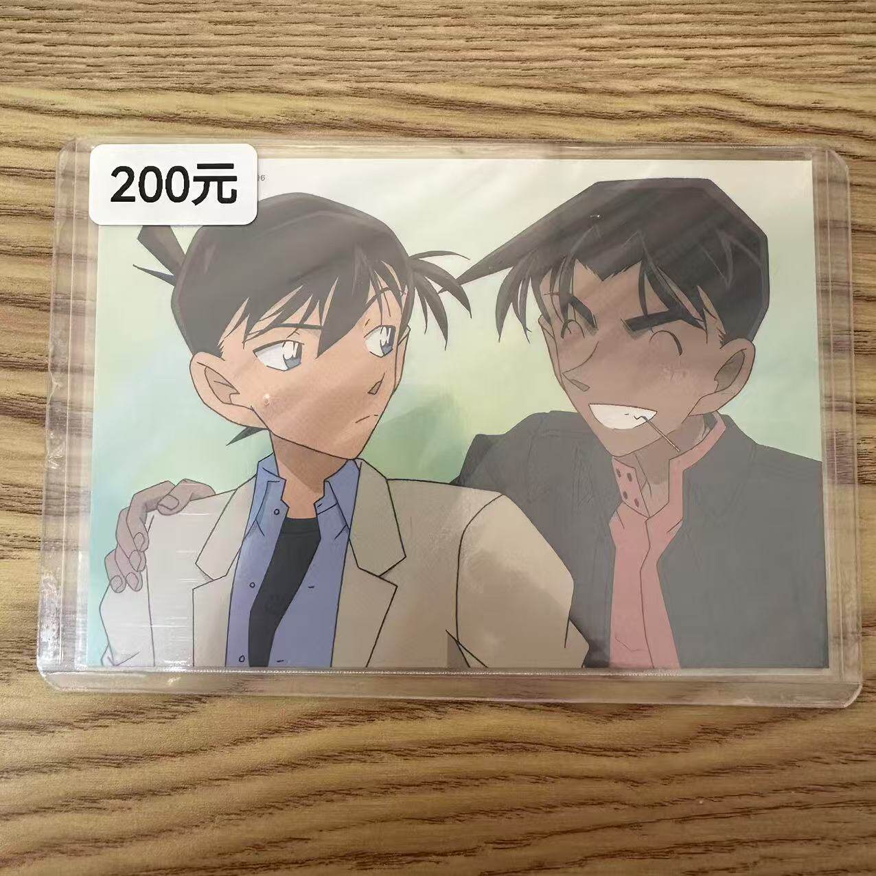 名侦探柯南 柯南古早相卡 服部平次 新一 日谷 国内现货 默认中古