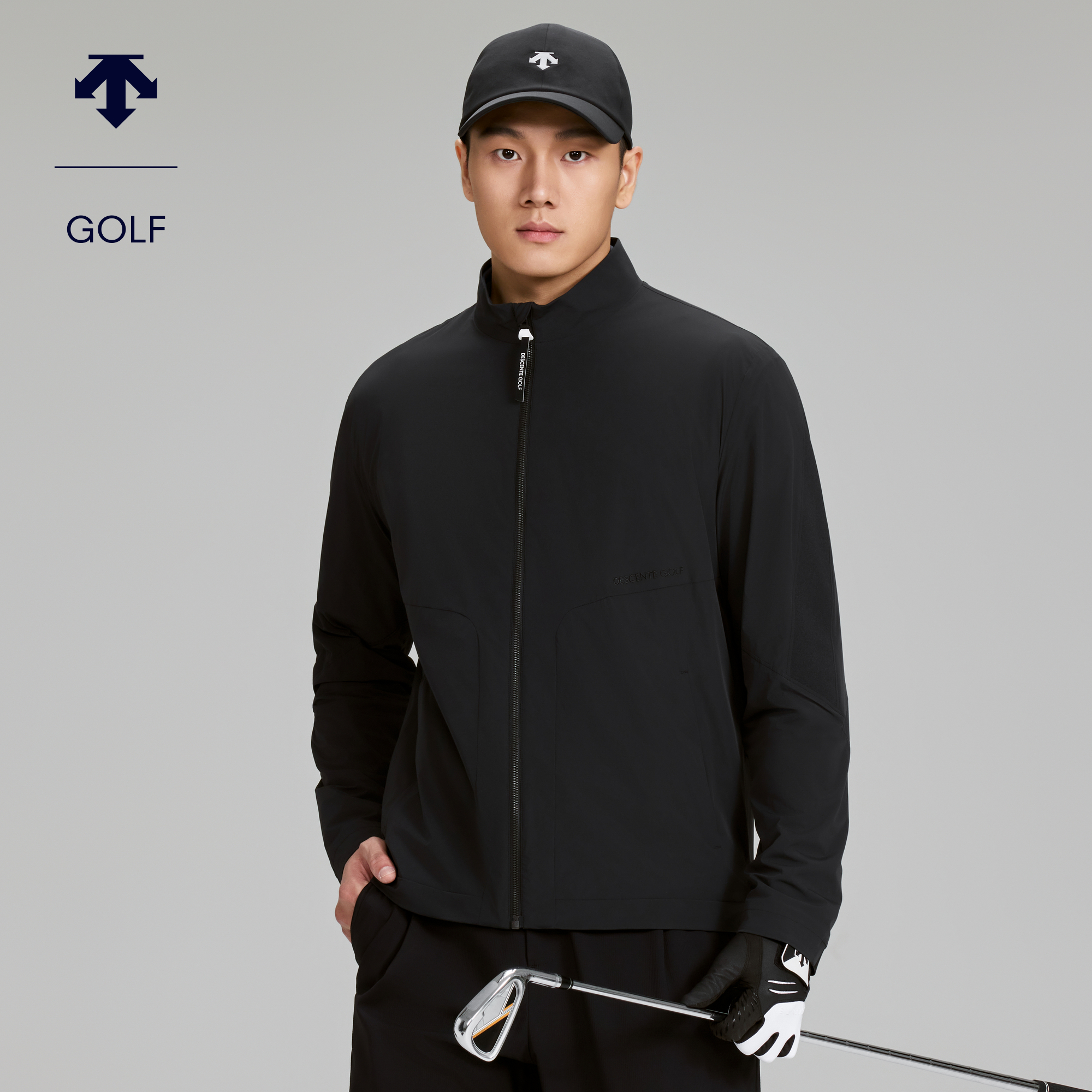 DESCENTEGOLF迪桑特高尔夫男士S-CORE舒适版型夹克外套 秋冬新品