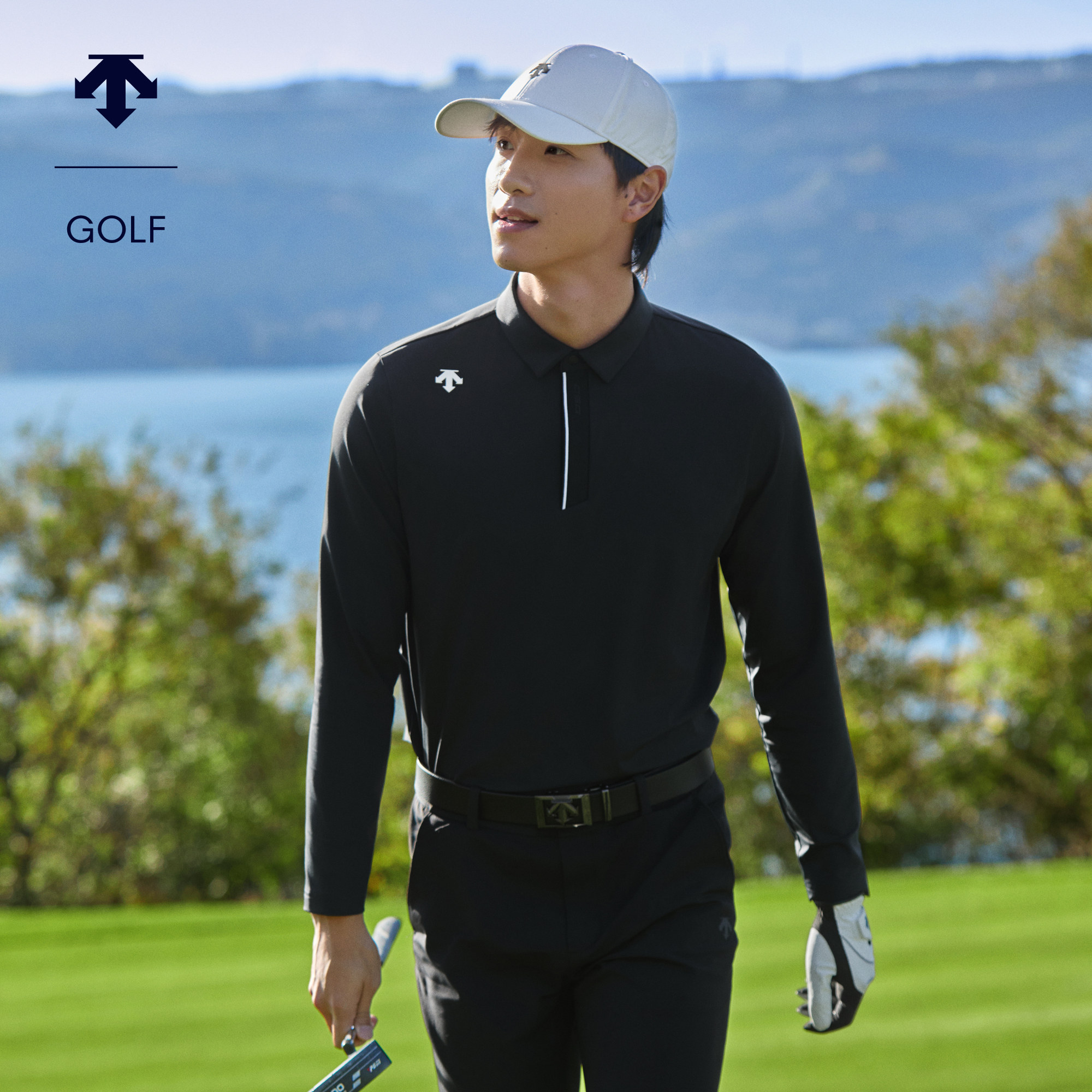 DESCENTEGOLF迪桑特高尔夫男士PRO系列弹力长袖POLO衫早春新品,运动/瑜伽/健身/球迷用品,高尔夫上装,淘宝优惠券,粉丝福利购,淘宝优惠卷