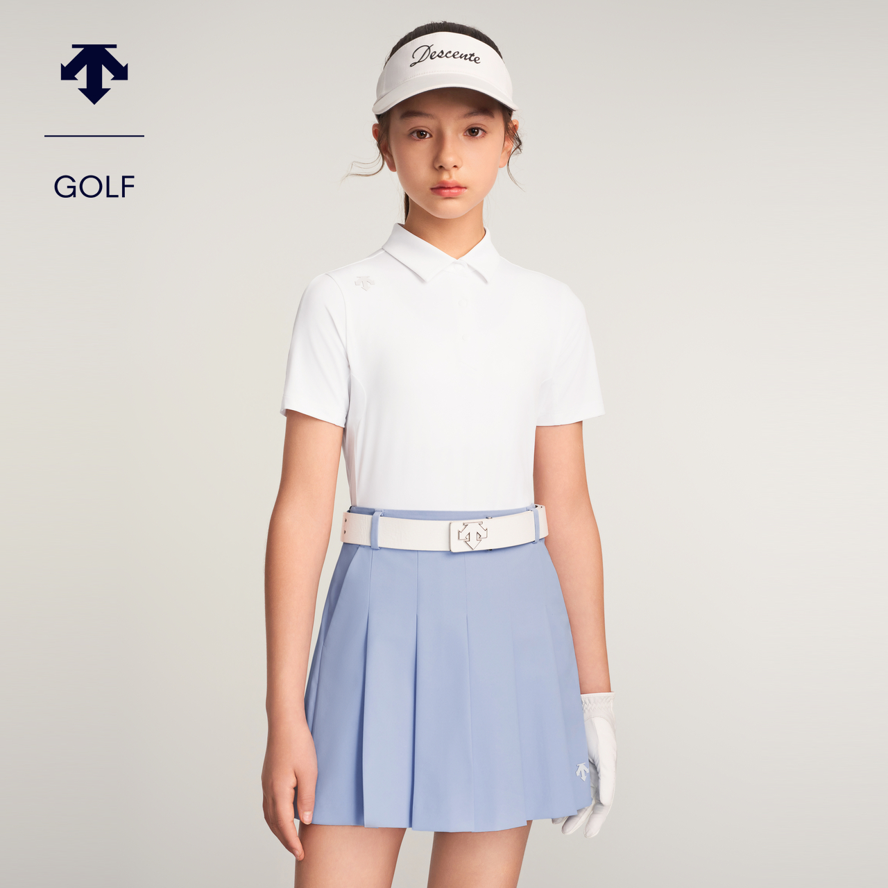 DESCENTEGOLF 迪桑特高尔夫儿童GOLF系列女童短袖T恤