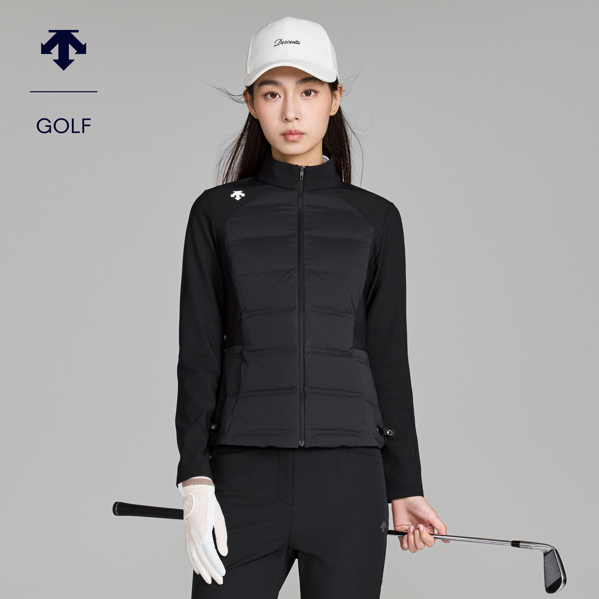 DESCENTEGOLF迪桑特高尔夫女PRO收腰拼接羽绒服外套鹅绒早春新品,运动/瑜伽/健身/球迷用品,高尔夫上装,淘宝优惠券,粉丝福利购,淘宝优惠卷