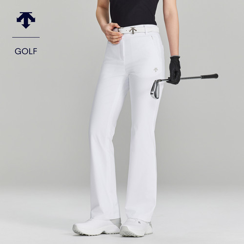 DESCENTEGOLF迪桑特高尔夫女士PRO系列防晒微喇长裤夏季新品