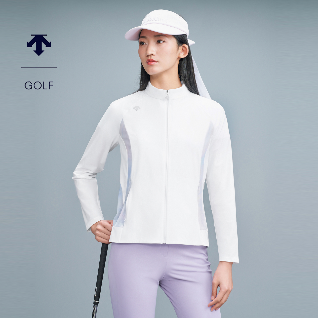 DESCENTEGOLF迪桑特高尔夫 女梭织透气夹克外套