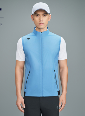DESCENTEGOLF迪桑特高尔夫PRO系列 男士轻薄梭织马夹G433MPWV61