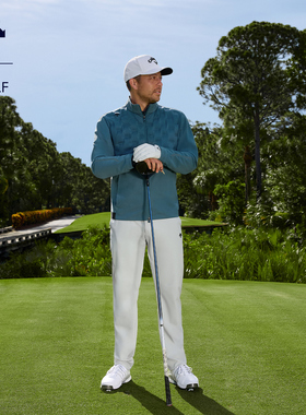 【Xander同款】迪桑特高尔夫PRO系列男士直筒挺阔长裤 秋冬新品