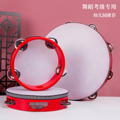 奥尔夫打击乐器儿童新疆手鼓上铃鼓舞蹈道具古丽铃鼓幼儿园手拍鼓